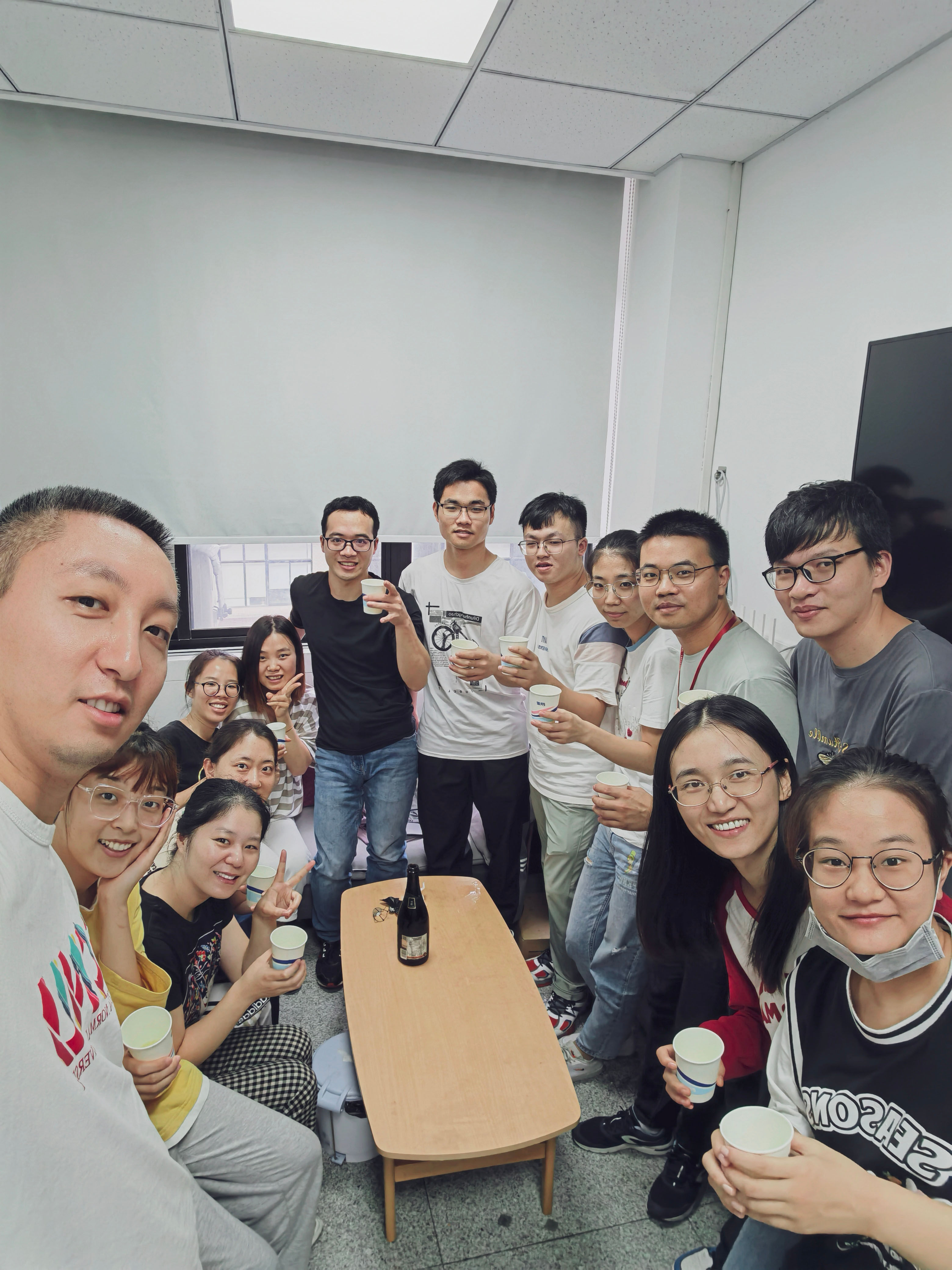 Celebration for Dr Chen finished his two year postdoc journey in our LAB